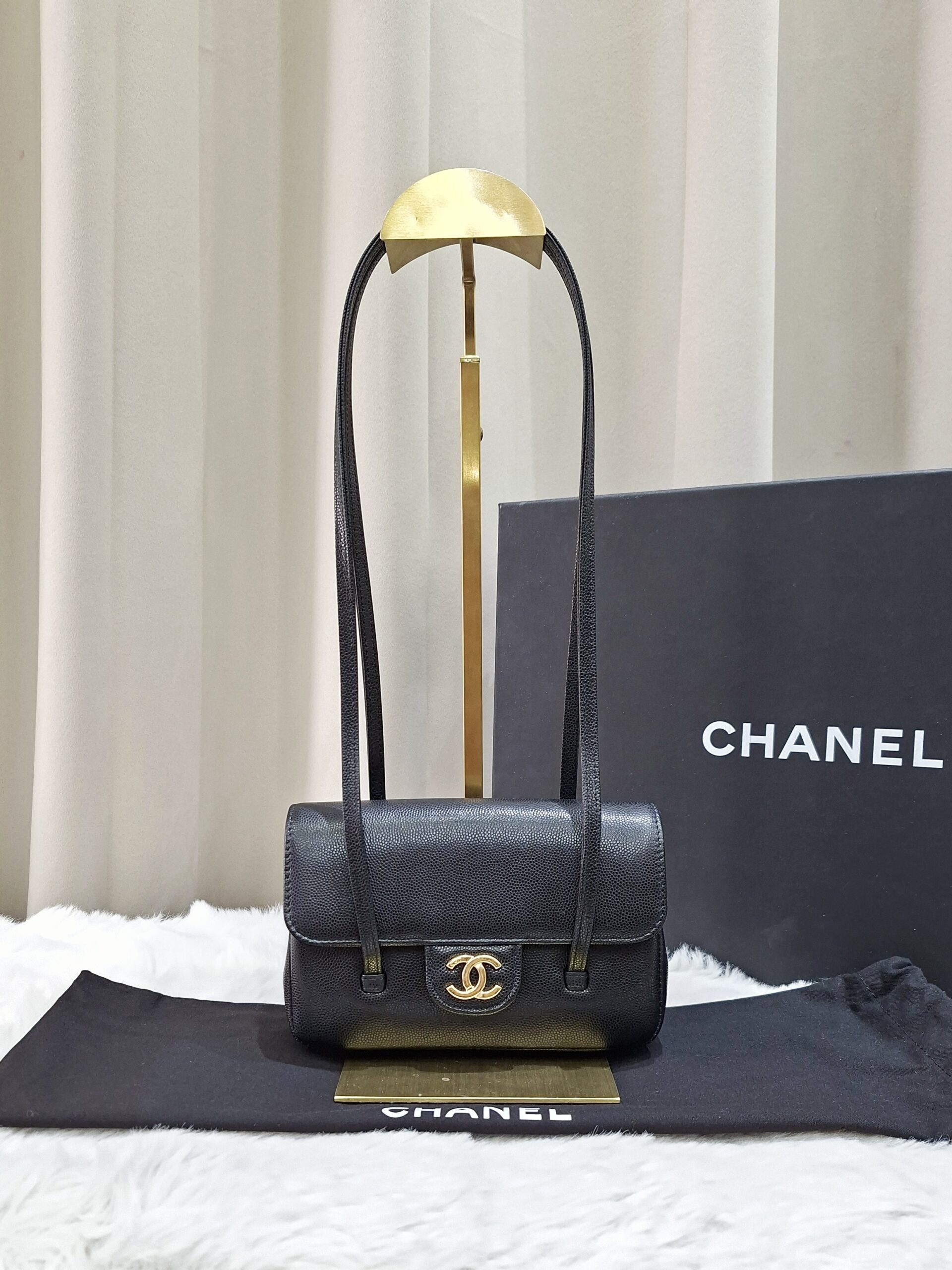 Brand New Chanel Mini Preppy Coco Black Shoulder Bag 0011179 (11)