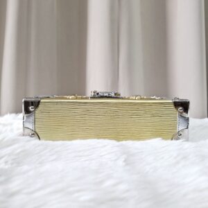 LV Metallic Gold/Silver Petite Malle Bag