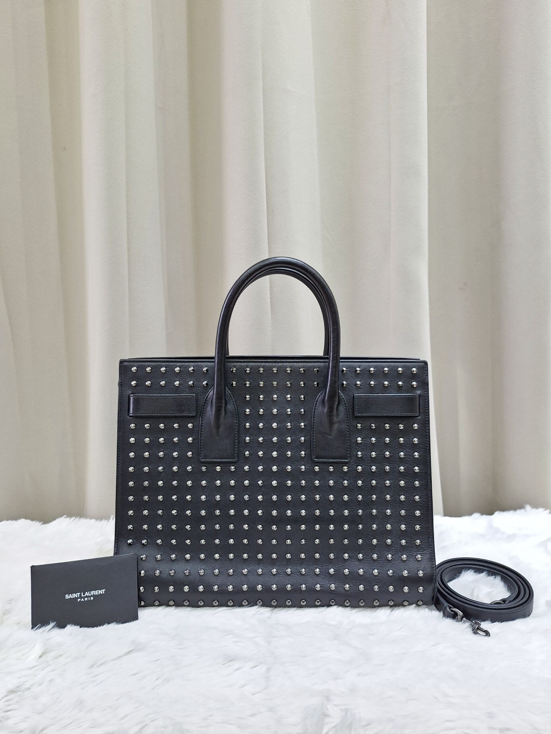 YSL Studded De Jour Tote Bag YSL Studded De Jour Tote Bag