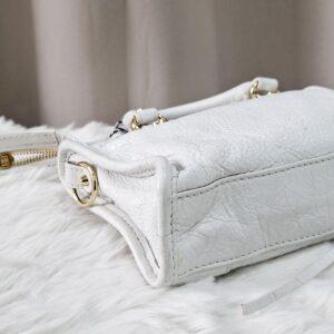 Balenciaga Classic City Scarf Nano White