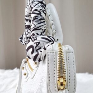 Balenciaga Classic City Scarf Nano White