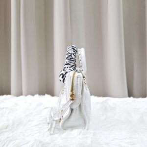 Balenciaga Classic City Scarf Nano White