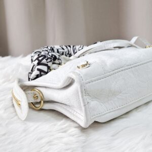 Balenciaga Classic City Scarf Nano White