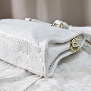 Balenciaga Classic City Scarf Nano White