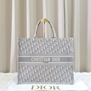 Home Christian Dior Book Tote Large