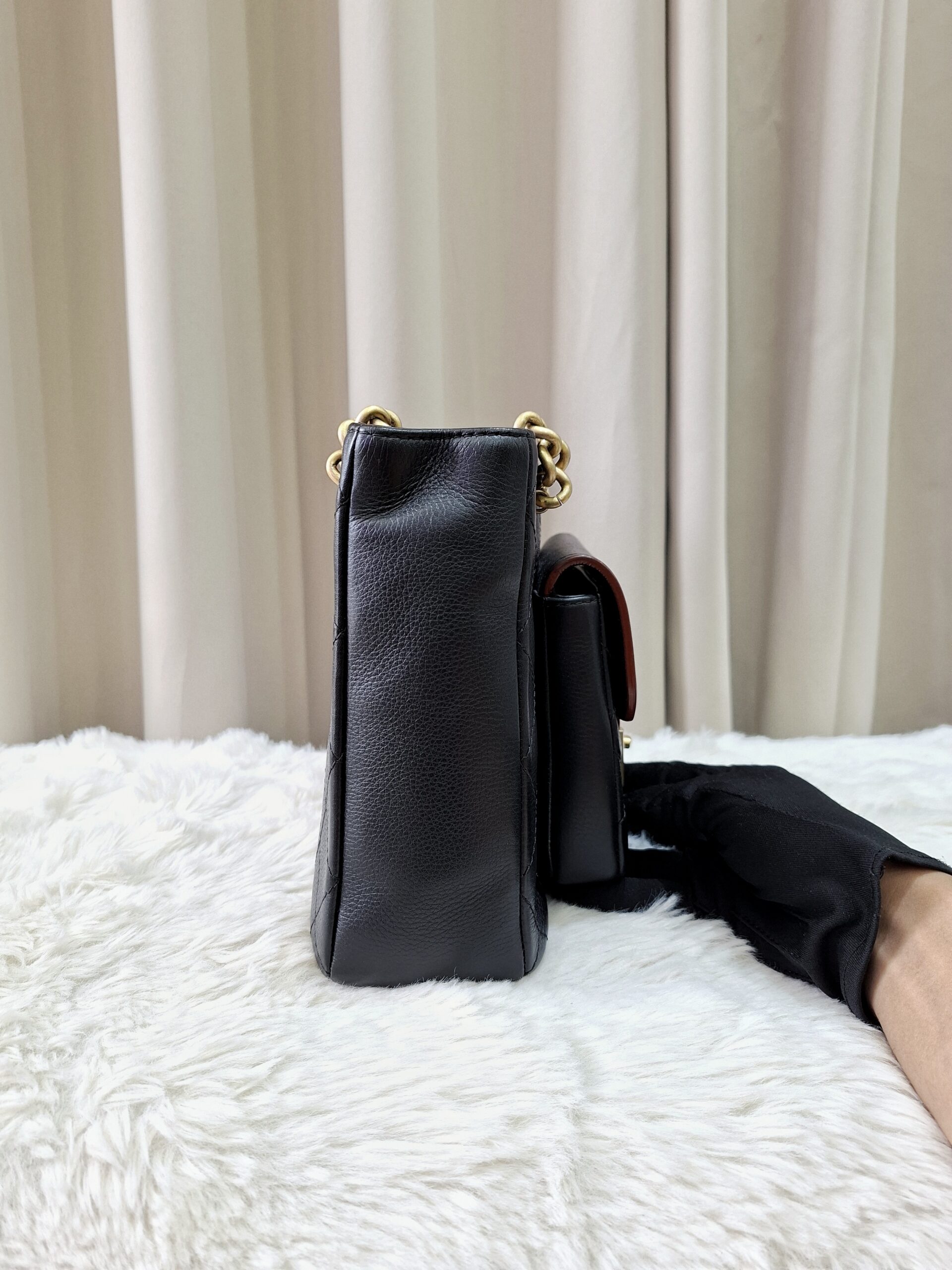 Chanel Archi Chic Shopping Tote Bag Black Chanel Archi Chic Shopping Tote Bag Black