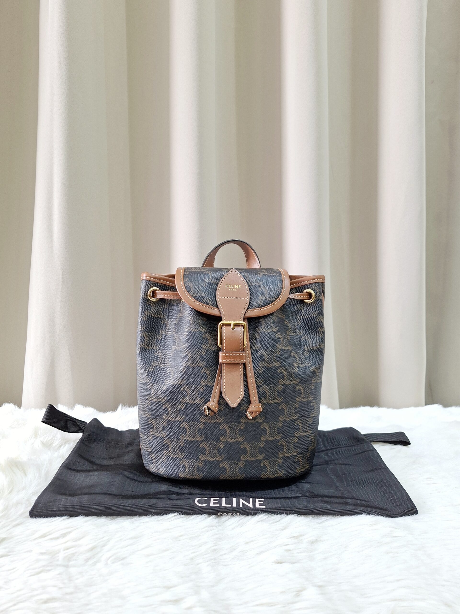Celine Mini Folco Backpack Celine Mini Folco Backpack