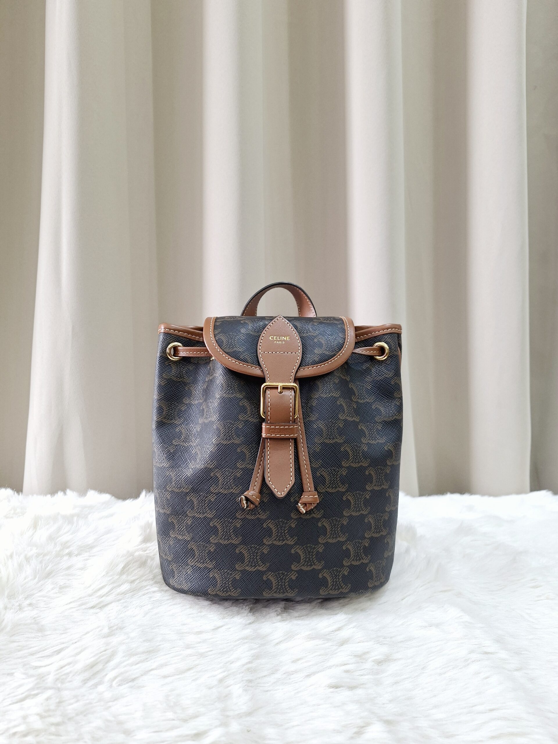 Celine Mini Folco Backpack Celine Mini Folco Backpack