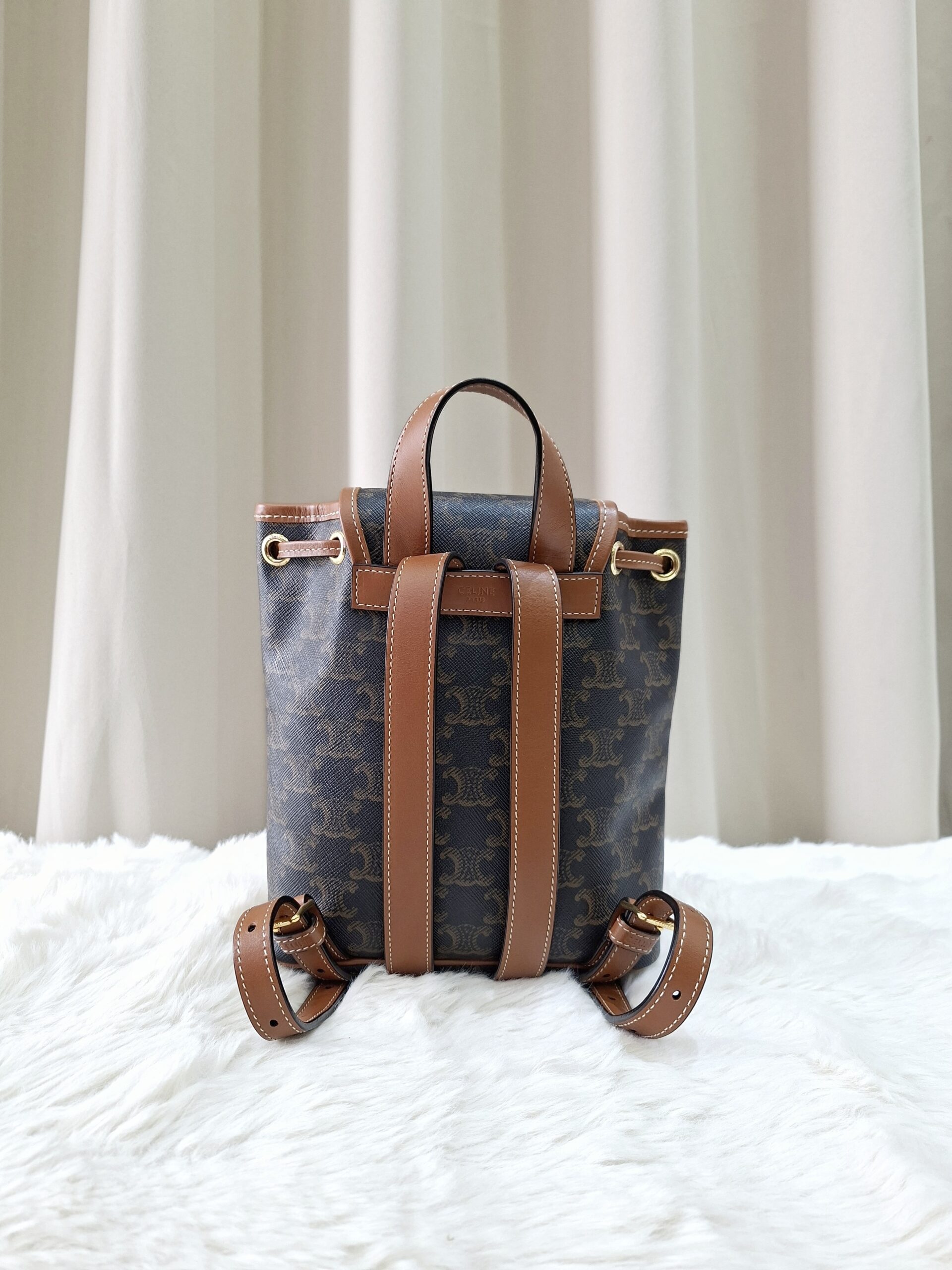 Celine Mini Folco Backpack Celine Mini Folco Backpack