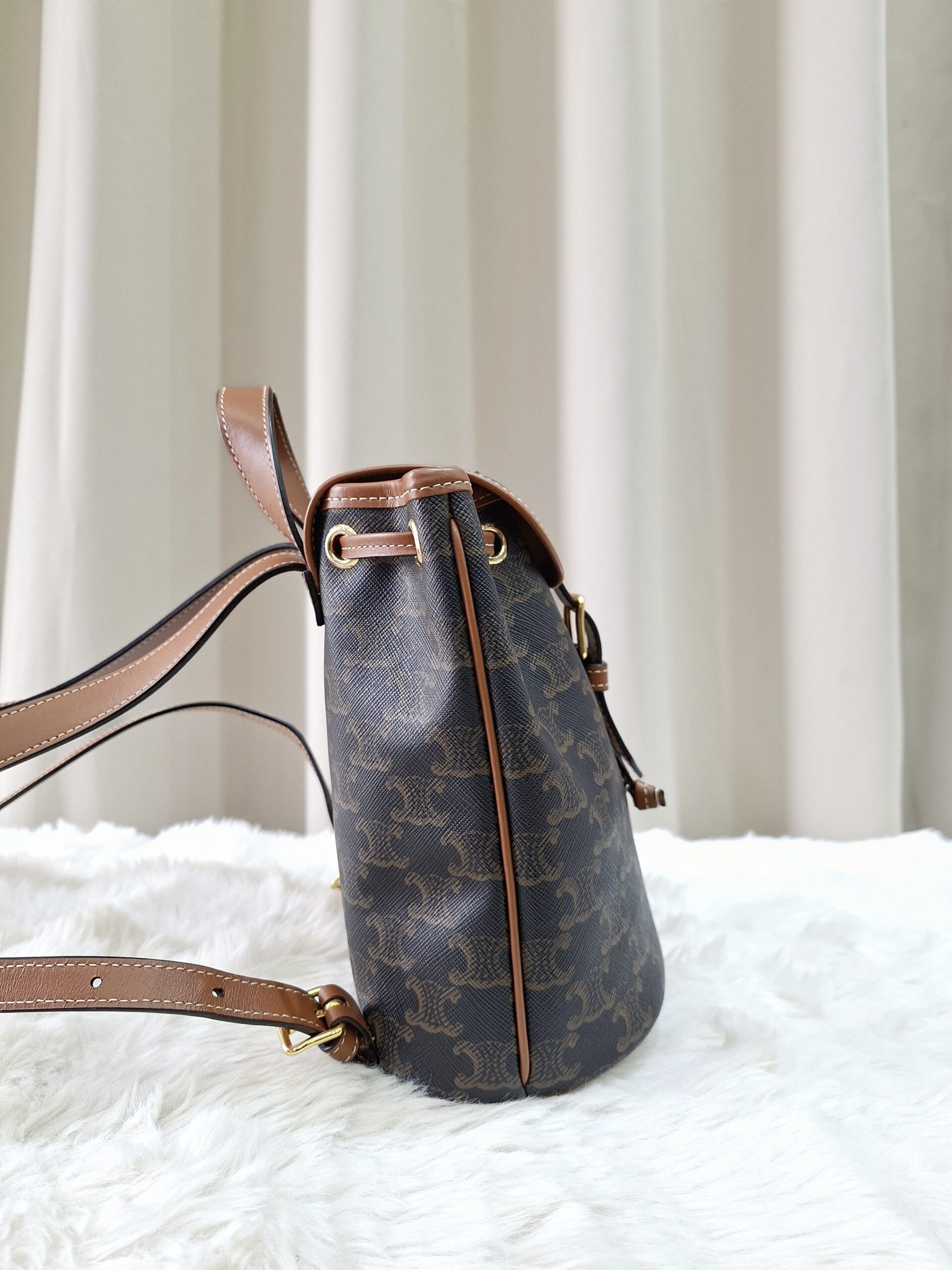 Celine Mini Folco Backpack Celine Mini Folco Backpack