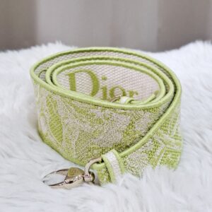 Christian Dior Medium Lady D-Lite Bag Lime Green