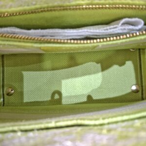 Christian Dior Medium Lady D-Lite Bag Lime Green