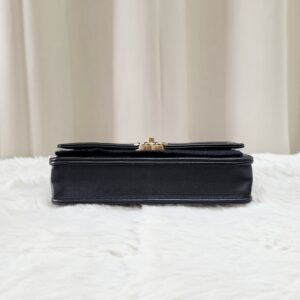 Chanel C19 WOC Lambskin Black Mixed Hardware Microchipped