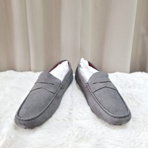 Tods Ferrari Loafer Suede Grey