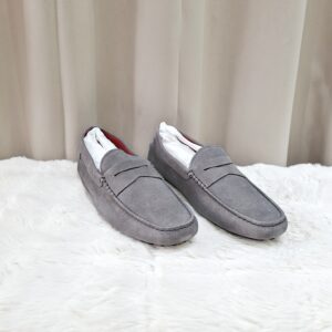 Tods Ferrari Loafer Suede Grey