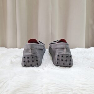 Tods Ferrari Loafer Suede Grey