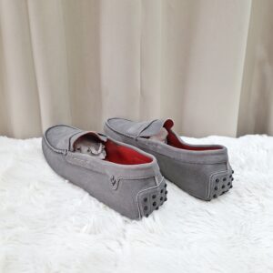 Tods Ferrari Loafer Suede Grey