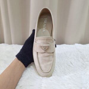 prada loafer suede