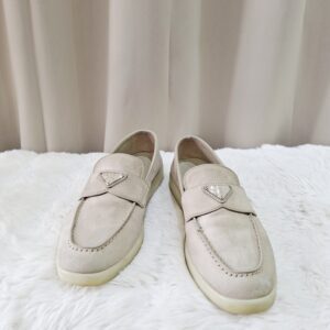prada loafer suede