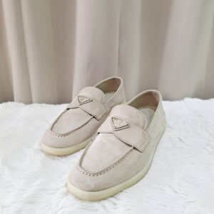 prada loafer suede