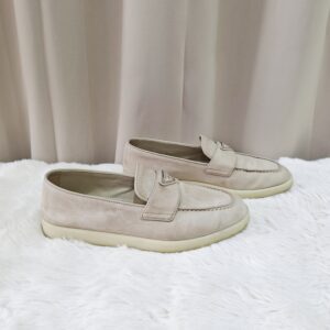 prada loafer suede