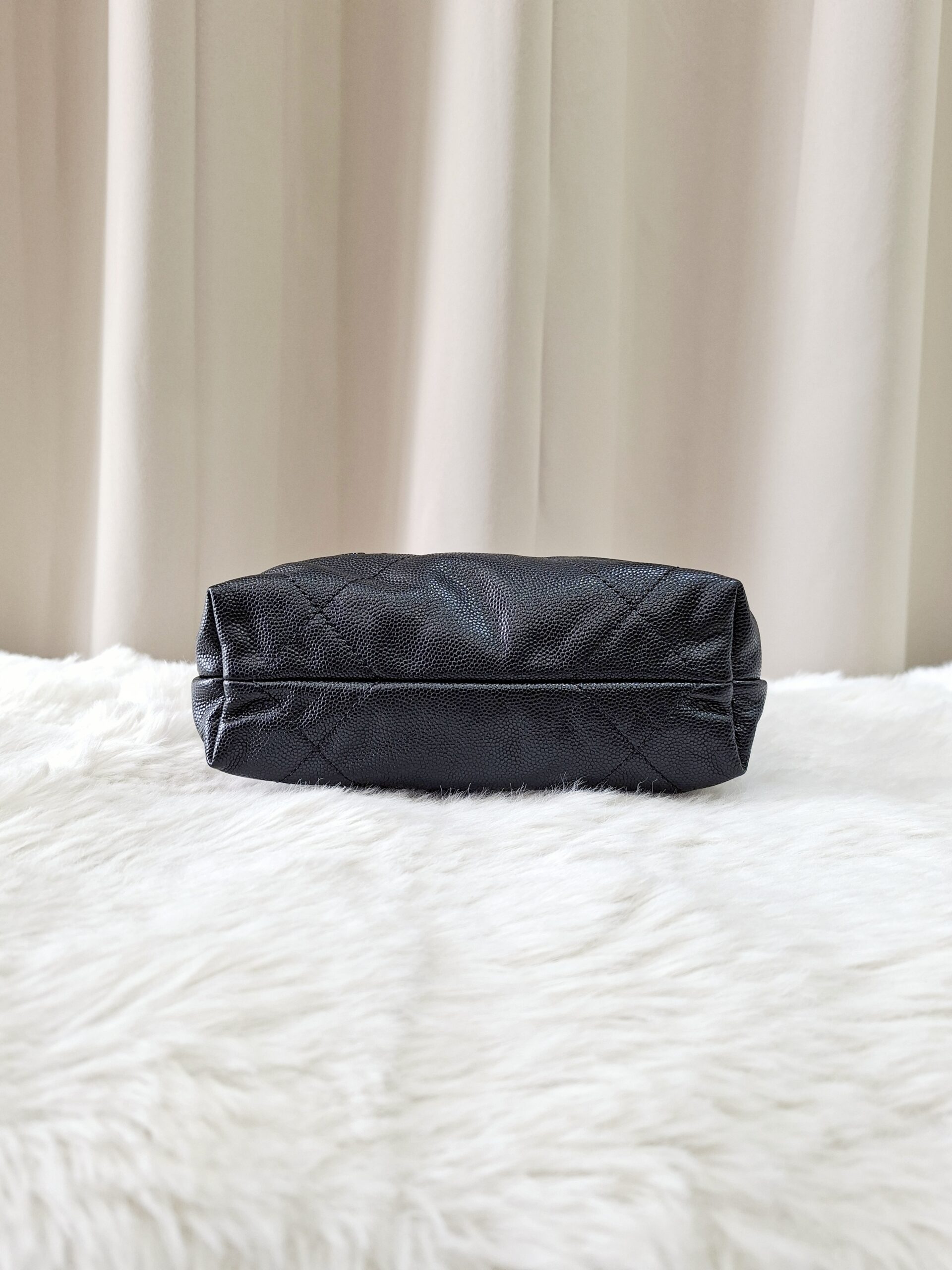 Chanel 22 Mini Black Quilted Caviar Leather Chanel 22 Mini Black Quilted Caviar Leather