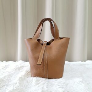 Hermes Picotin 18 Gold PHW