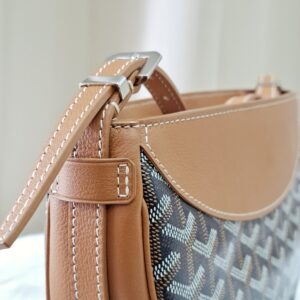 Goyard Moon/Hirondelle Tan Shoulder Bag
