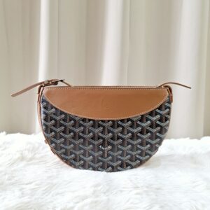 Goyard Moon/Hirondelle Tan Shoulder Bag