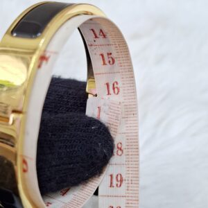 Hermès Clic H Black GHW ST 1116