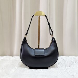 Celine Medium Ava Triomphe Bag Smooth Calfskin Black