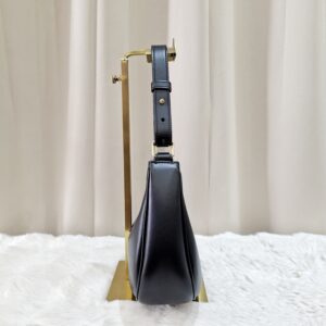 Celine Medium Ava Triomphe Bag Smooth Calfskin Black