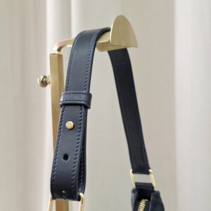 Celine Medium Ava Triomphe Bag Smooth Calfskin Black