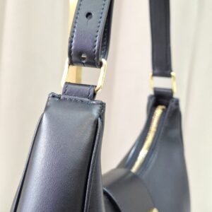 Celine Medium Ava Triomphe Bag Smooth Calfskin Black