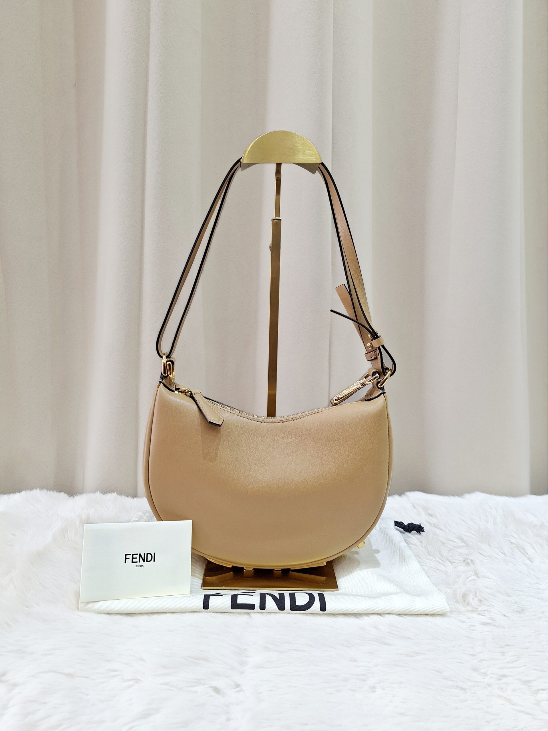 Fendi Fendigraphy Mini Hobo Bag Fendi Fendigraphy Mini Hobo Bag