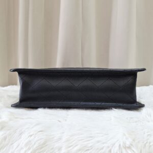 Chanel Quilted Caviar Sweet Shopping Tote Black GHW