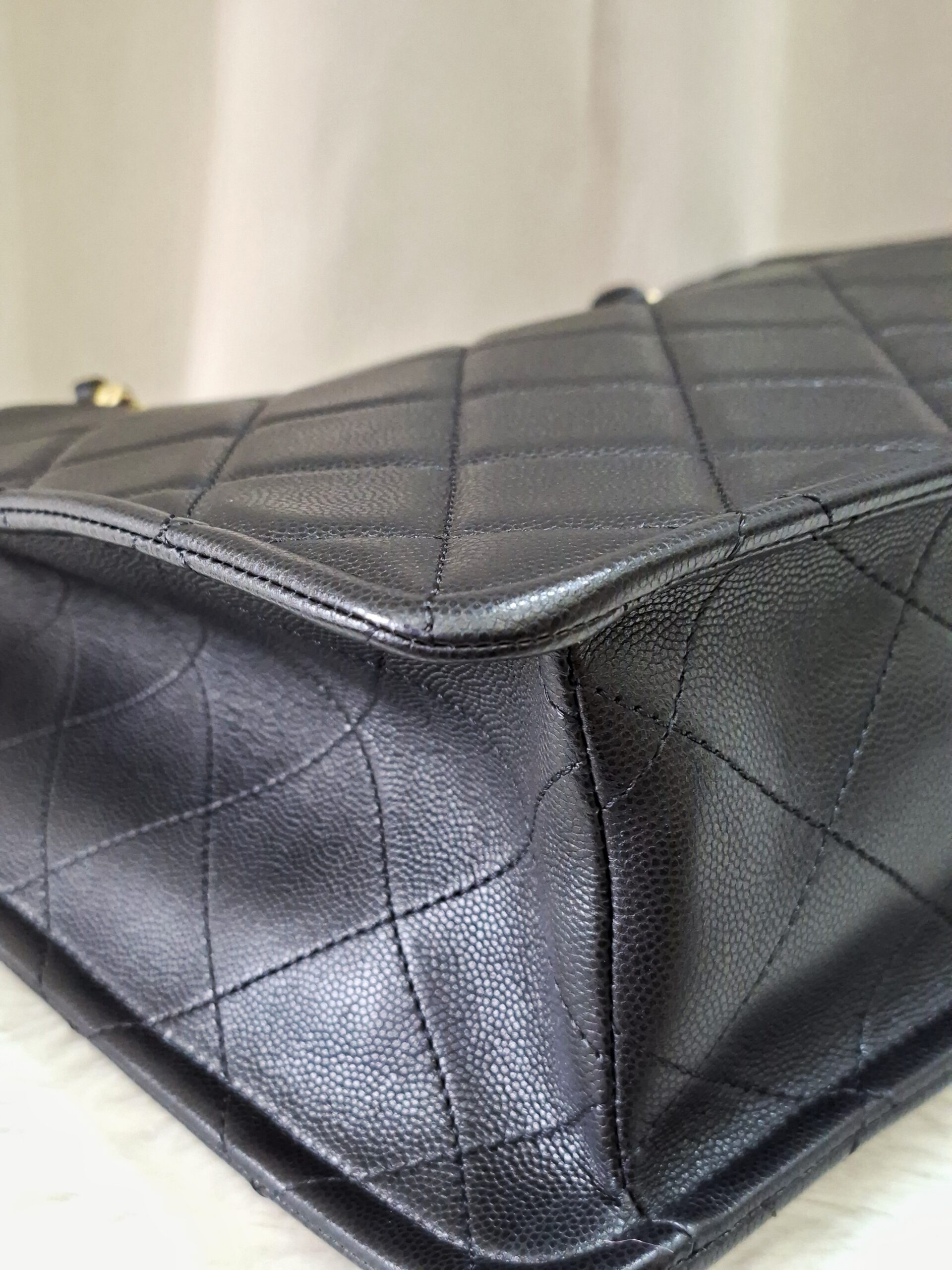 Chanel Quilted Caviar Sweet Shopping Tote Black GHW Chanel Quilted Caviar Sweet Shopping Tote Black GHW