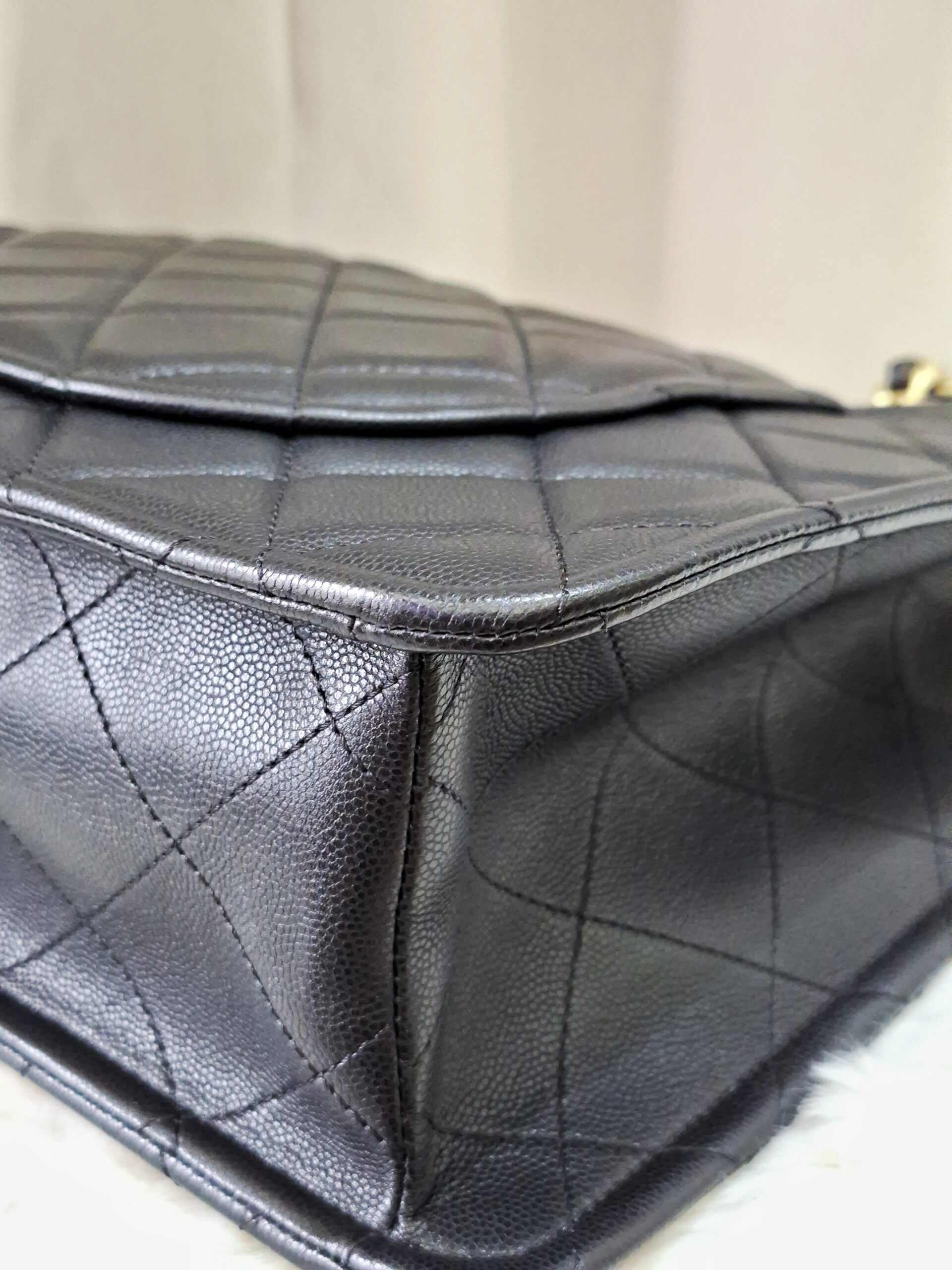 Chanel Quilted Caviar Sweet Shopping Tote Black GHW Chanel Quilted Caviar Sweet Shopping Tote Black GHW