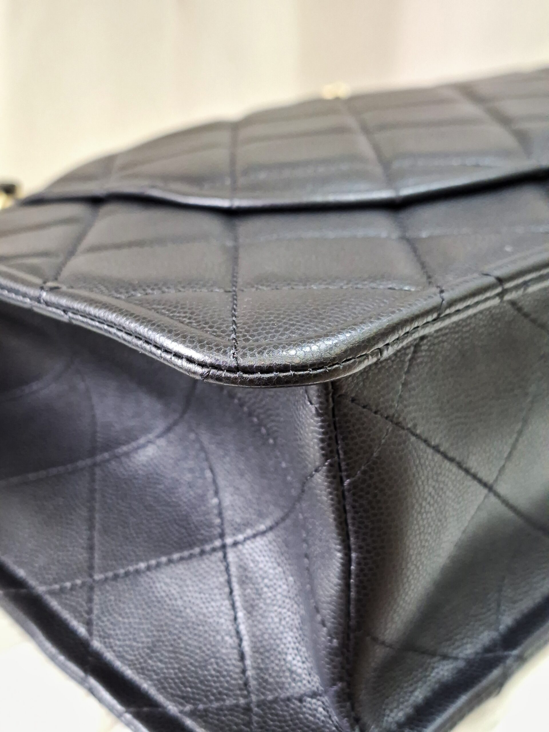 Chanel Quilted Caviar Sweet Shopping Tote Black GHW Chanel Quilted Caviar Sweet Shopping Tote Black GHW