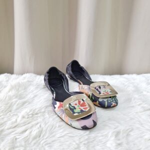 Roger Vivier Floral Flats