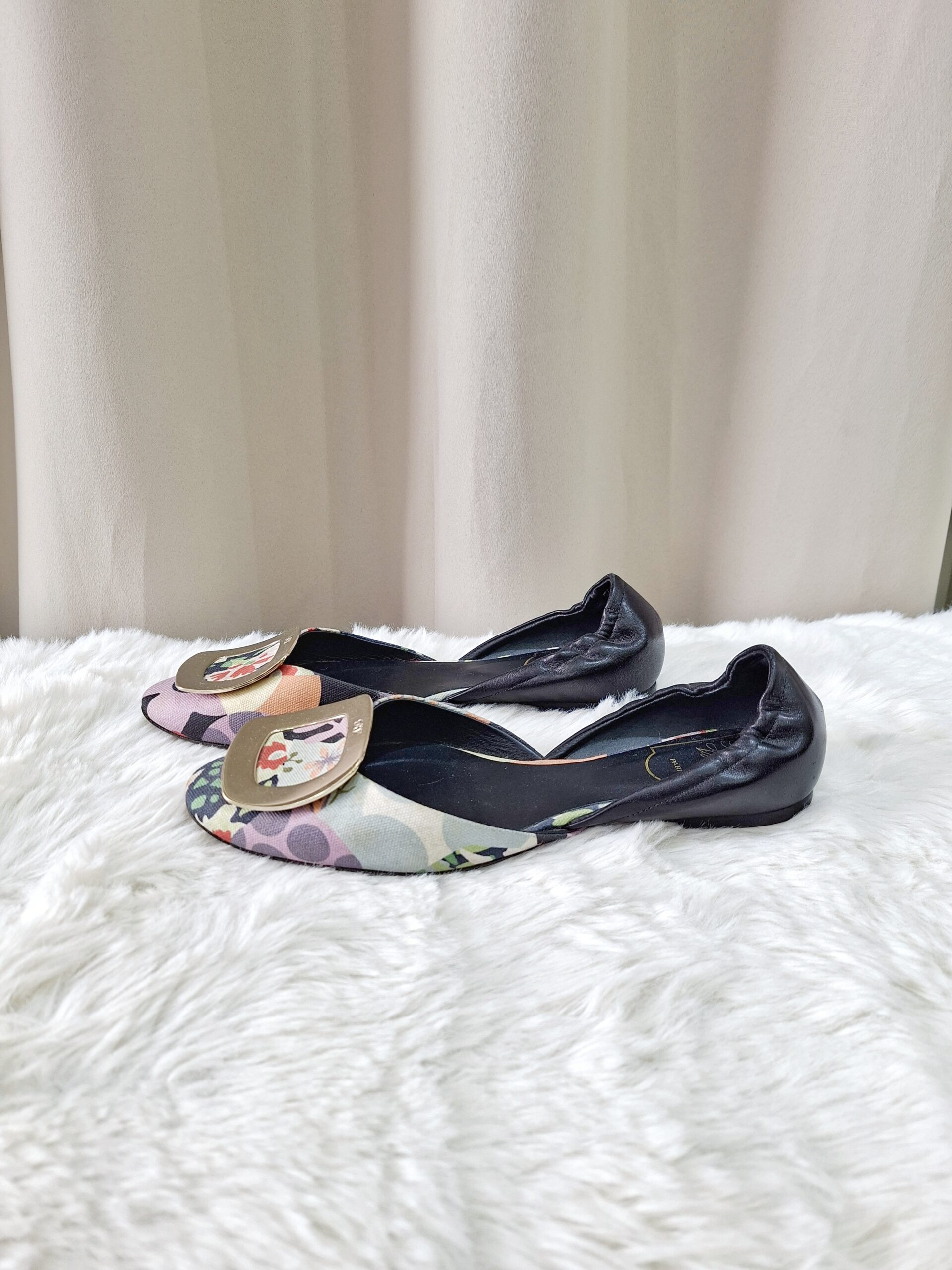 Roger Vivier Floral Flats Roger Vivier Floral Flats